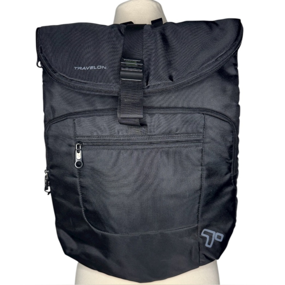 Travelon Slash Proof Anti-Theft Black Backpack